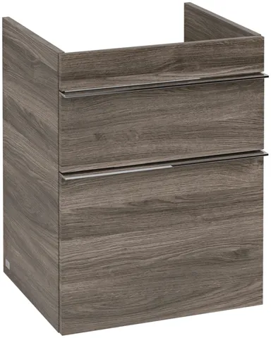 Villeroy & Boch Waschtischunterschrank „Venticello“ für Schrankwaschtisch 466 × 590 × 425 mm Stone Oak, für Becken mittig Villeroy & Boch Waschtischunterschrank „Venticello“ für Schrankwaschtisch 466 × 590 × 425 mm Stone Oak, für Becken mittig