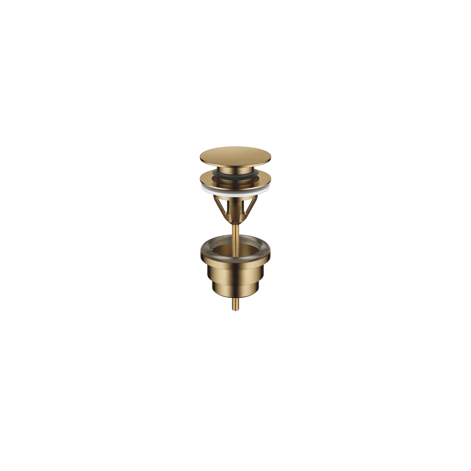 Dornbracht Ablaufgarnitur mit Druckverschluss SERIENNEUTRAL 1 1/4" Dark Brass gebürstet – nur für Becken mit Überlauf geeignet Dornbracht Ablaufgarnitur mit Druckverschluss SERIENNEUTRAL 1 1/4" Dark Brass gebürstet – nur für Becken mit Überlauf geeignet