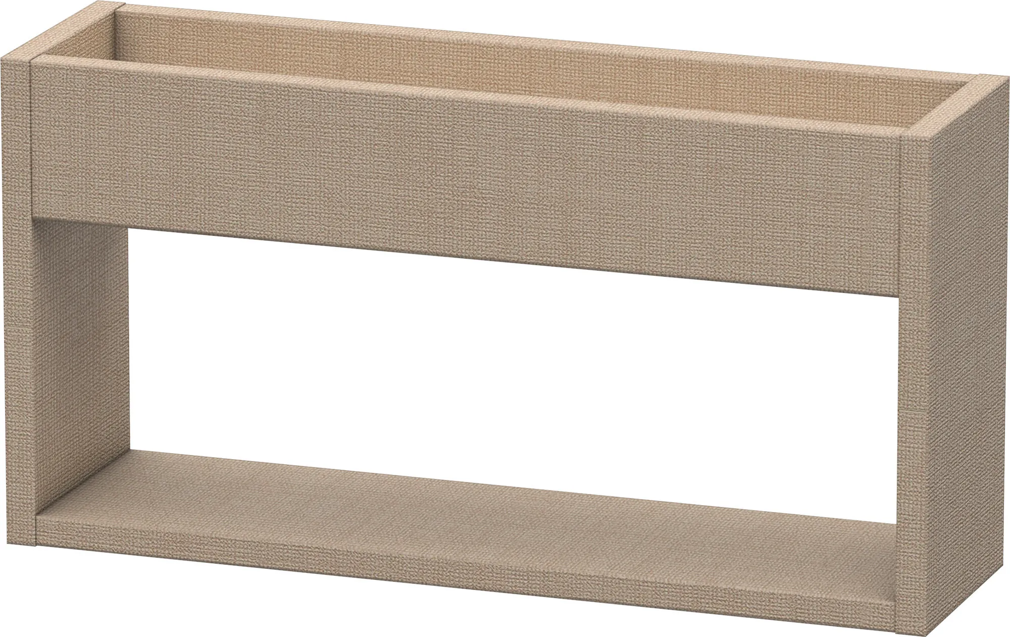 Duravit Wandregal „Ketho“ 50 × 24 × 13,5 cm in Leinen Duravit Wandregal „Ketho“ 50 × 24 × 13,5 cm in Leinen