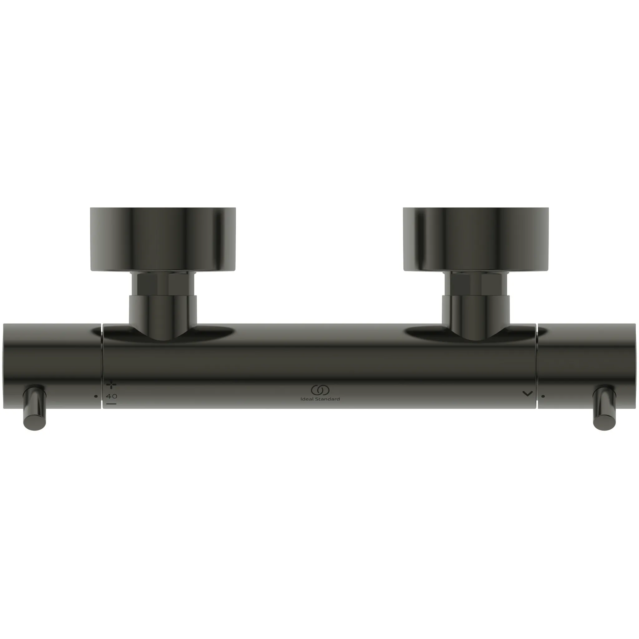 Ideal Standard Brausethermostat Aufputz Ceratherm T125 Pin-Griffe Magnetic Grey