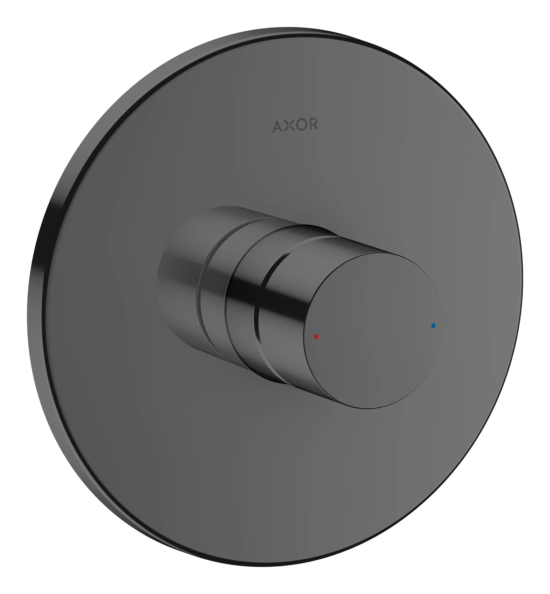 Hansgrohe AXOR Uno Einhebel-Brausemischer Unterputz mit Zerogriff, Polished Black Chrome