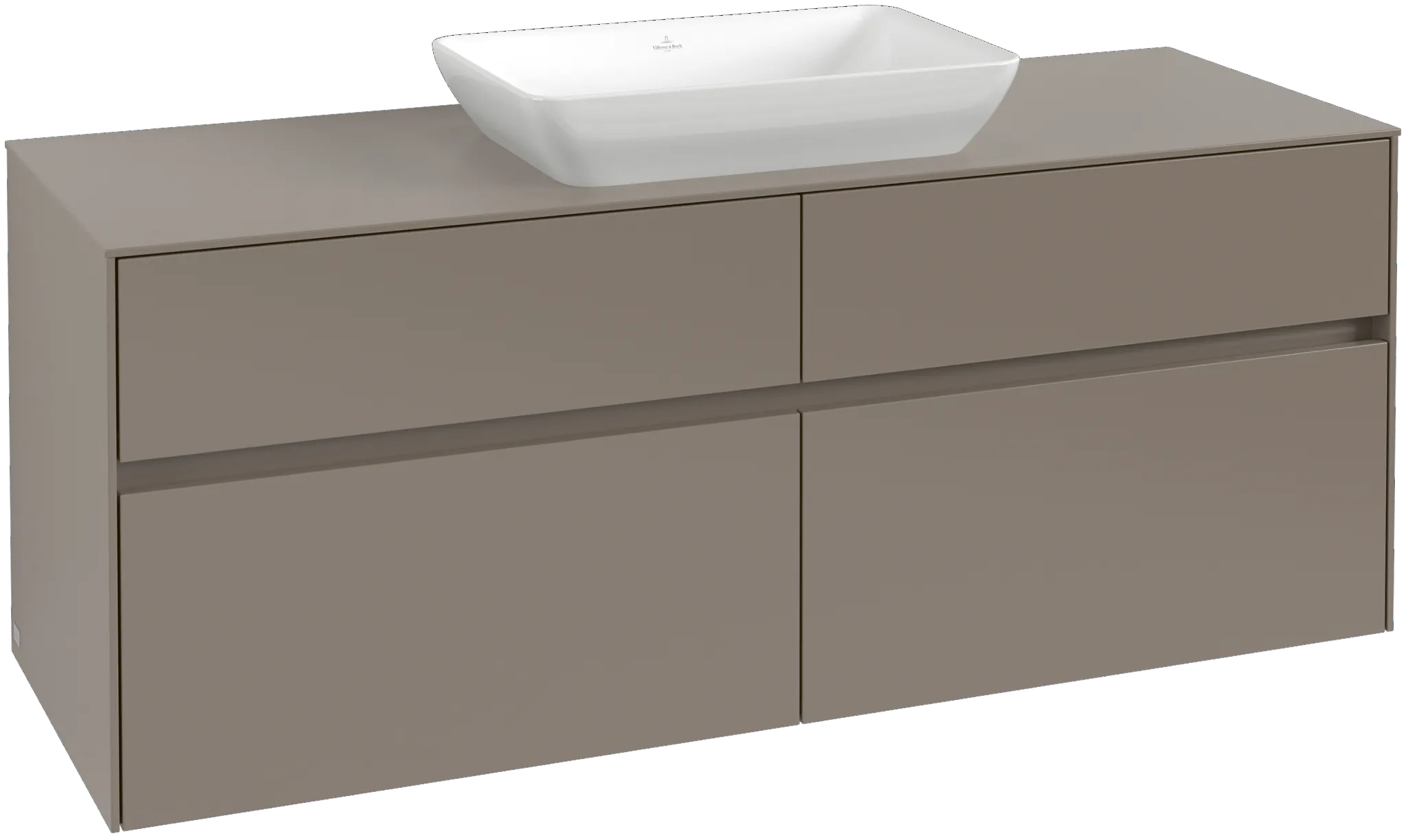 Villeroy & Boch Waschtischunterschrank „Collaro“ 1400 × 548 × 500 mm Marine Blue, ohne Beleuchtung, für Becken mittig Villeroy & Boch Waschtischunterschrank „Collaro“ 1400 × 548 × 500 mm Marine Blue, ohne Beleuchtung, für Becken mittig