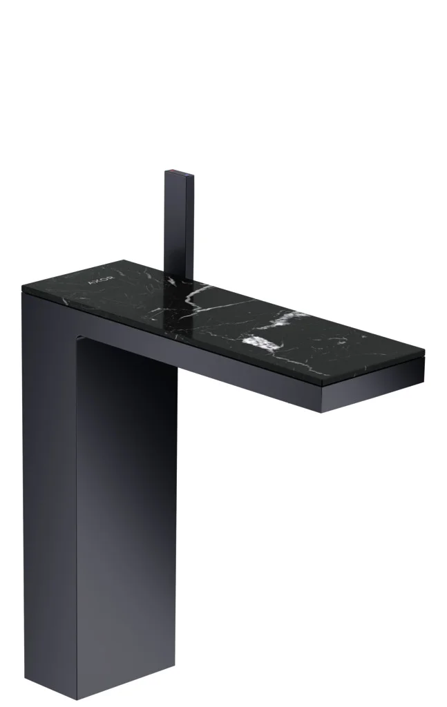 Hansgrohe AXOR MyEdition Platte 245 mm Marmor Nero Marquina abnehmbar
