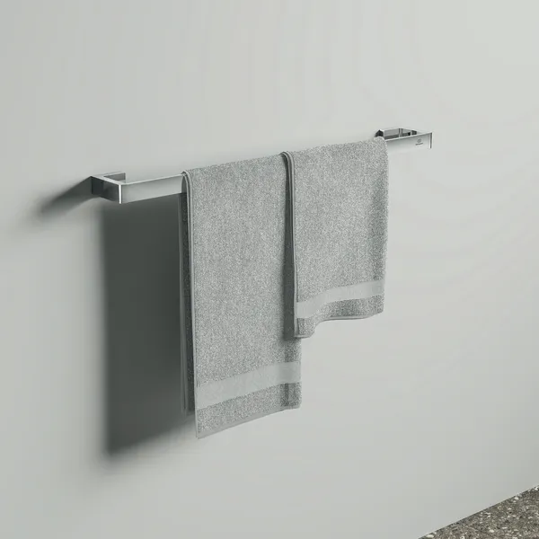 Ideal Standard Handtuchstange Conca Cube, eckig, 600mm, Chrom Ideal Standard Handtuchstange Conca Cube, eckig, 600mm, Chrom