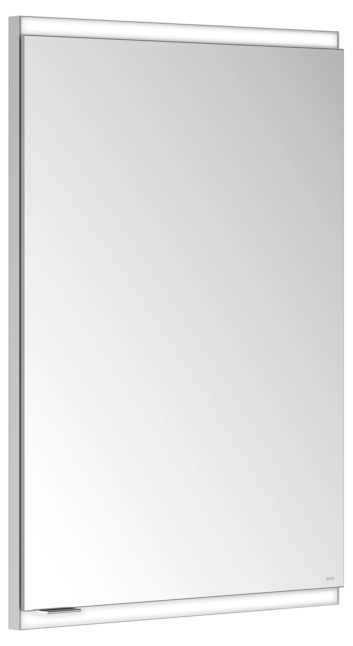 Royal Modular 2.0 800110050100100 Spiegelschrank beleuchtet Wandeinbau, 1 Steckdose 500 x 700 x 160 mm silber-eloxiert