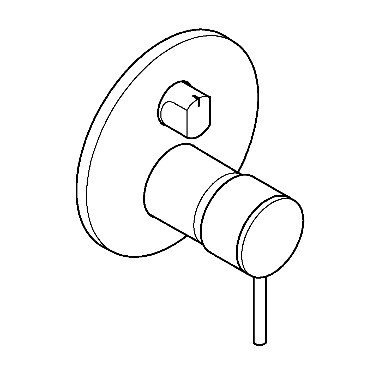 Grohe Atrio Einhandbatterie mit 3-Wege Umstellung warm sunset Grohe Atrio Einhandbatterie mit 3-Wege Umstellung warm sunset