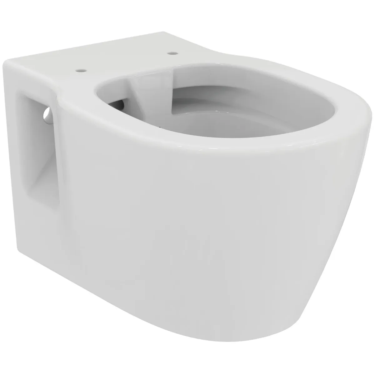 Set WC mit WC-Sitz Softclose spülrandlos „Connect“ 360 × 340 × 540 mm