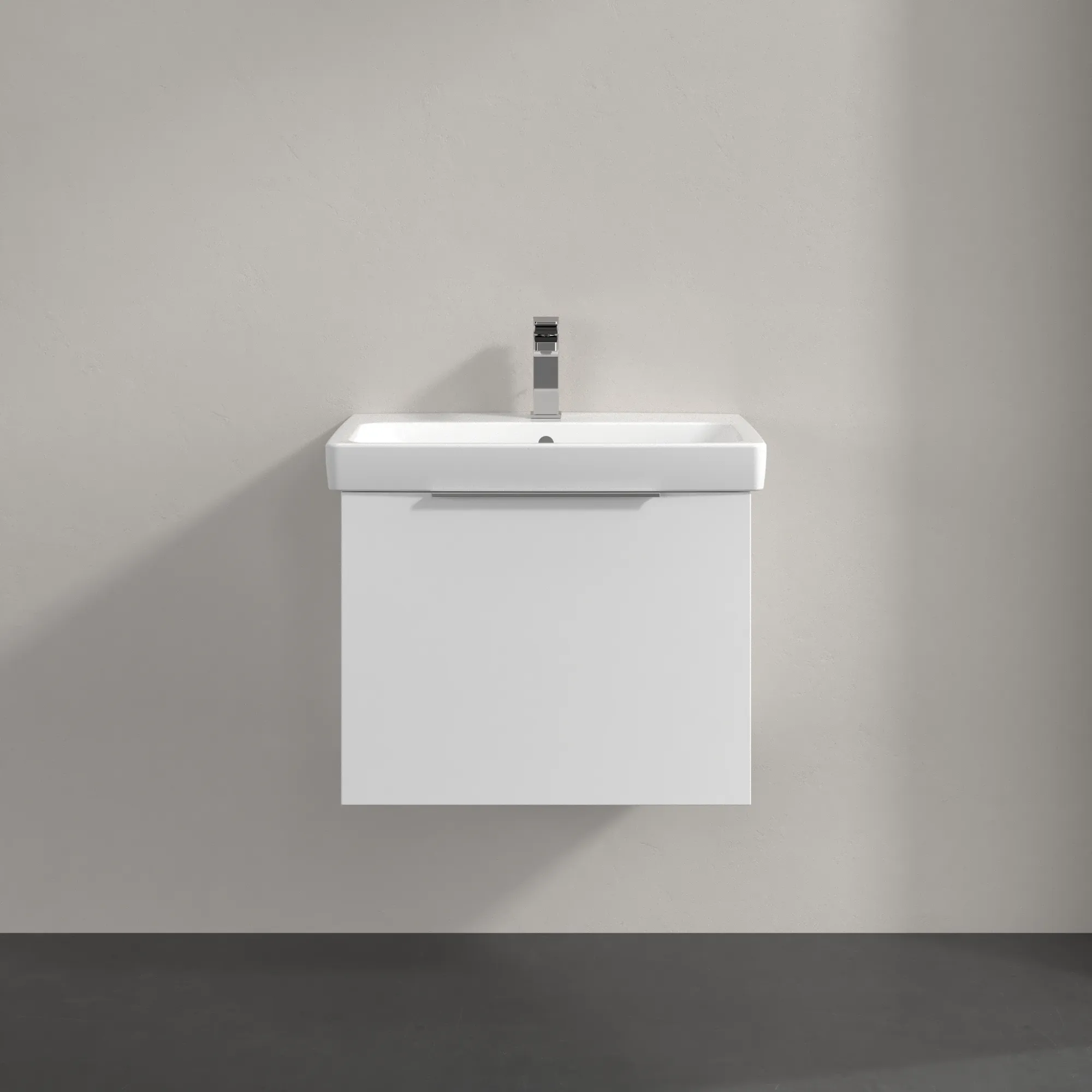 Villeroy & Boch Waschtischunterschrank „Architectura“ 600 × 470 mm Weiß Matt Villeroy & Boch Waschtischunterschrank „Architectura“ 600 × 470 mm Weiß Matt