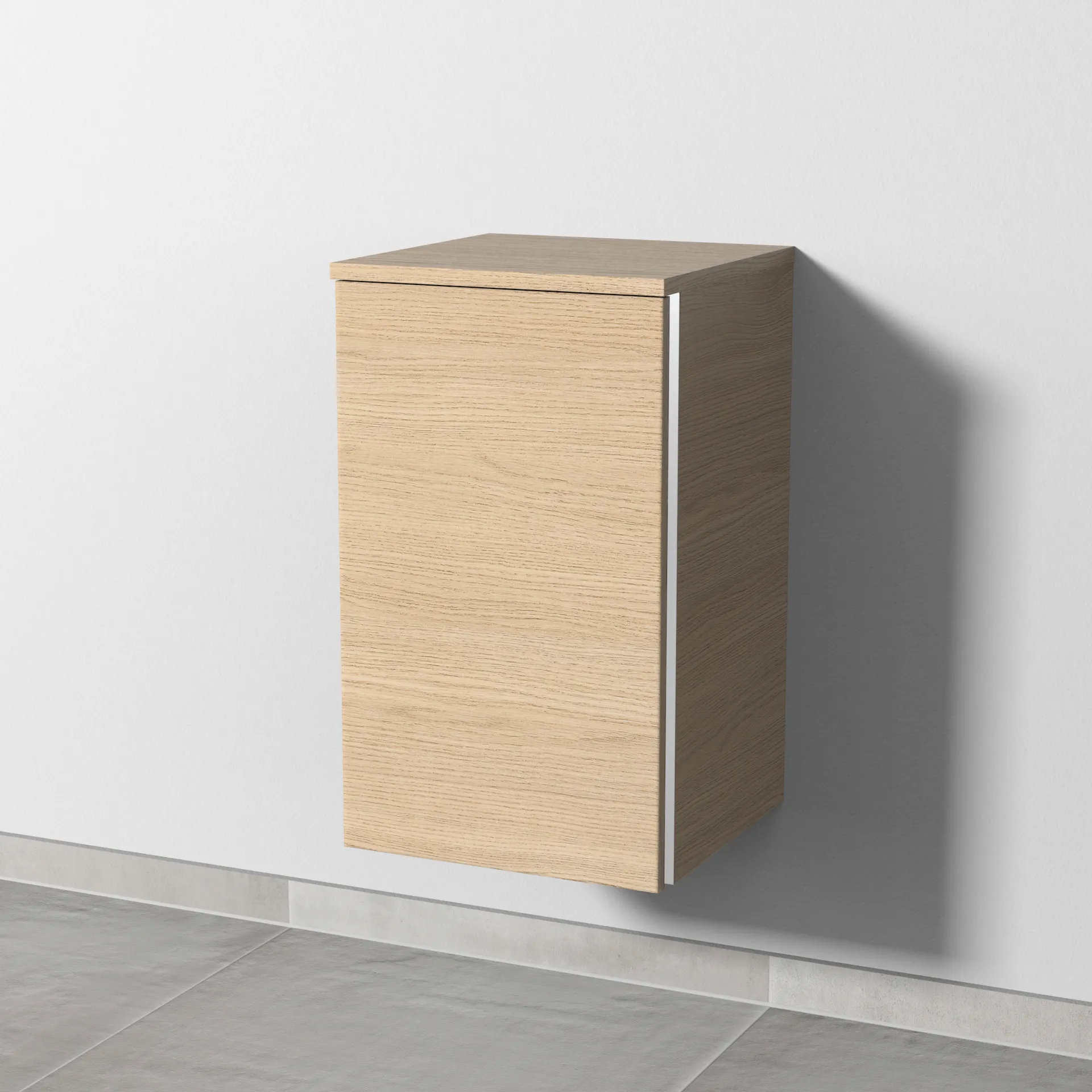 Sanipa Unterschrank „3way“ 350 × 580 × 345 mm Anschlag links, in Eiche Nordic, Anschlag links