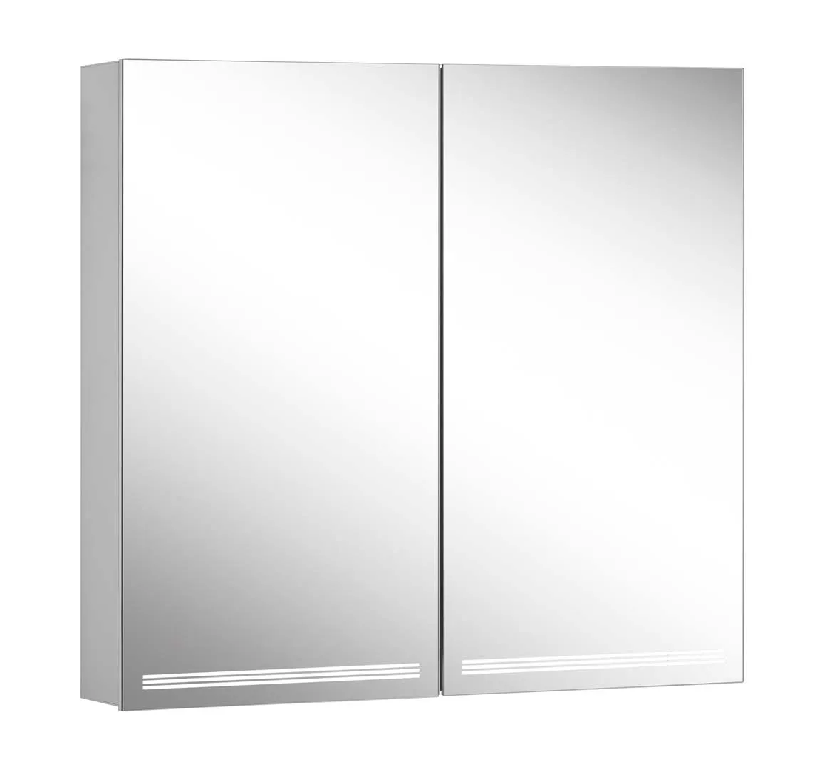 Schneider Spiegelschrank „GRACETW“ in silbereloxiert Schneider Spiegelschrank „GRACETW“ in silbereloxiert