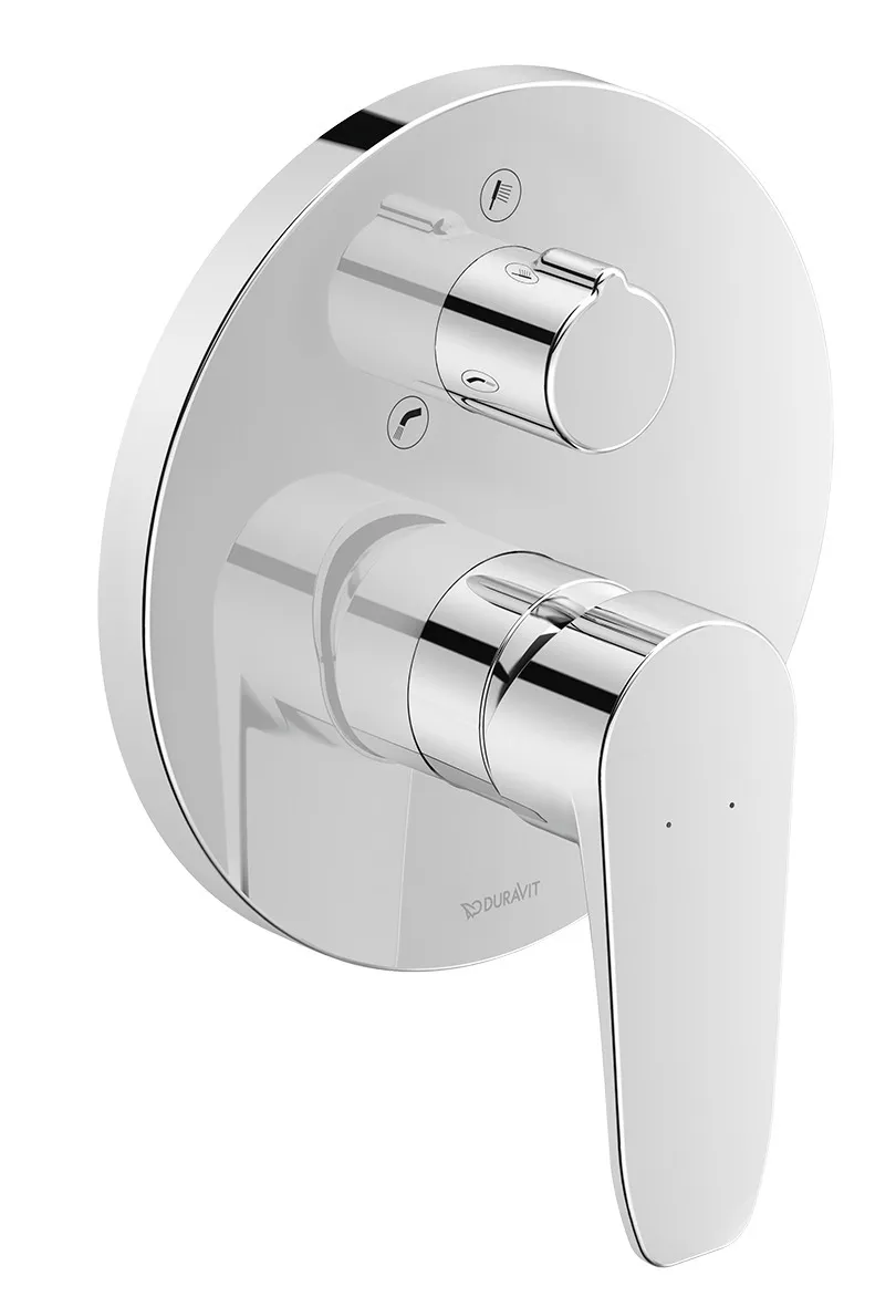 Duravit Einhand-Unterputz-Armatur „Serie B.1“ in Chrom Duravit Einhand-Unterputz-Armatur „Serie B.1“ in Chrom