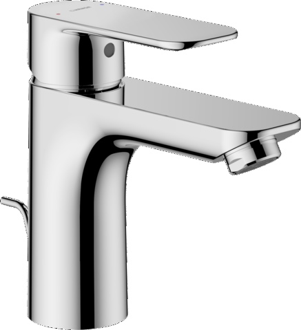 Einhand-Waschtischarmatur mit Zugstange „Basic XL“ Ausladung 112 mm in Chrom Einhand-Waschtischarmatur mit Zugstange „Basic XL“ Ausladung 112 mm in Chrom