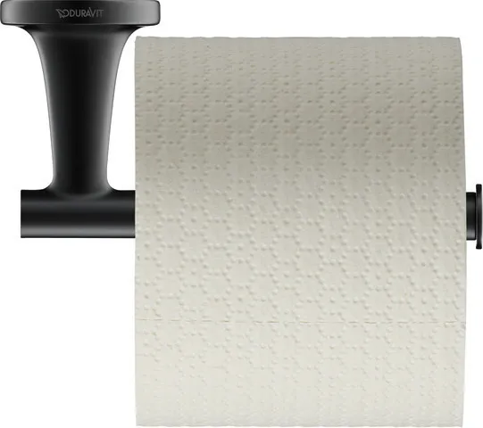 Duravit Toilettenpapierhalter „Starck T“ 15,2 × 7,6 × 5 cm in Befestigung sichtbar Duravit Toilettenpapierhalter „Starck T“ 15,2 × 7,6 × 5 cm in Befestigung sichtbar