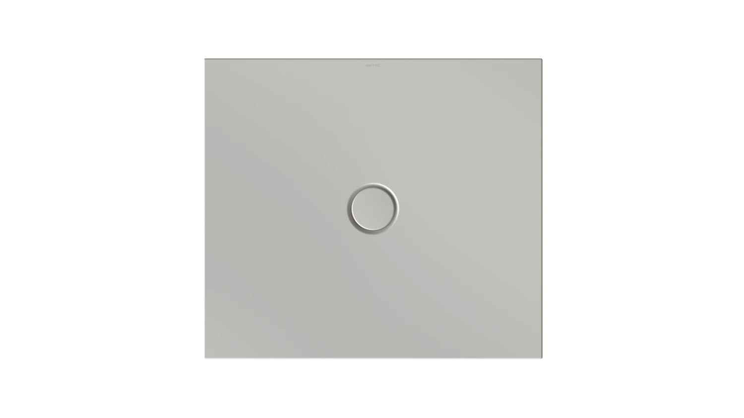 Bette rechteck Duschwanne „BetteFloor“ 900 × 800 mm mit BetteAntirutsch Pro, ohne Oberflächenveredelung, ohne Wannenträger, in Dust