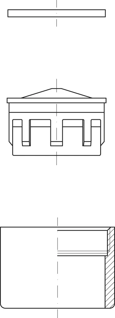 Strahlregler (komplett) Zubehör 927370, 30 x 30 mm