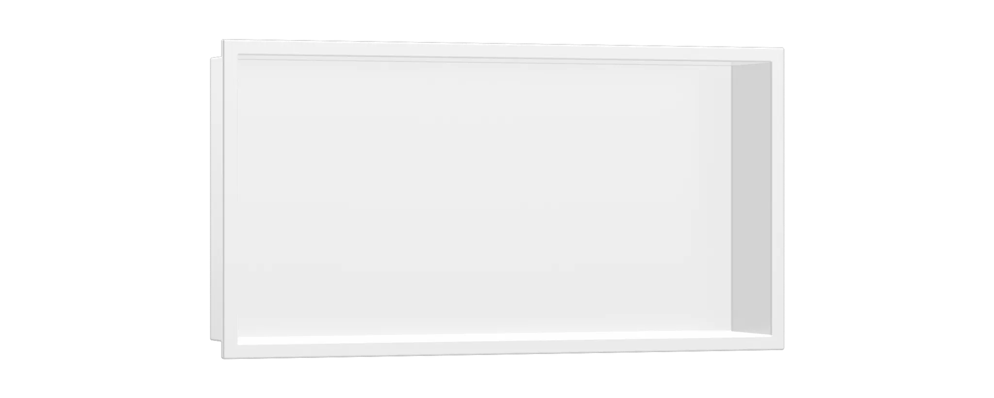 Hansgrohe XtraStoris Original Wandnische mit Rahmen 300⁄600⁄100, Mattweiß Hansgrohe XtraStoris Original Wandnische mit Rahmen 300⁄600⁄100, Mattweiß