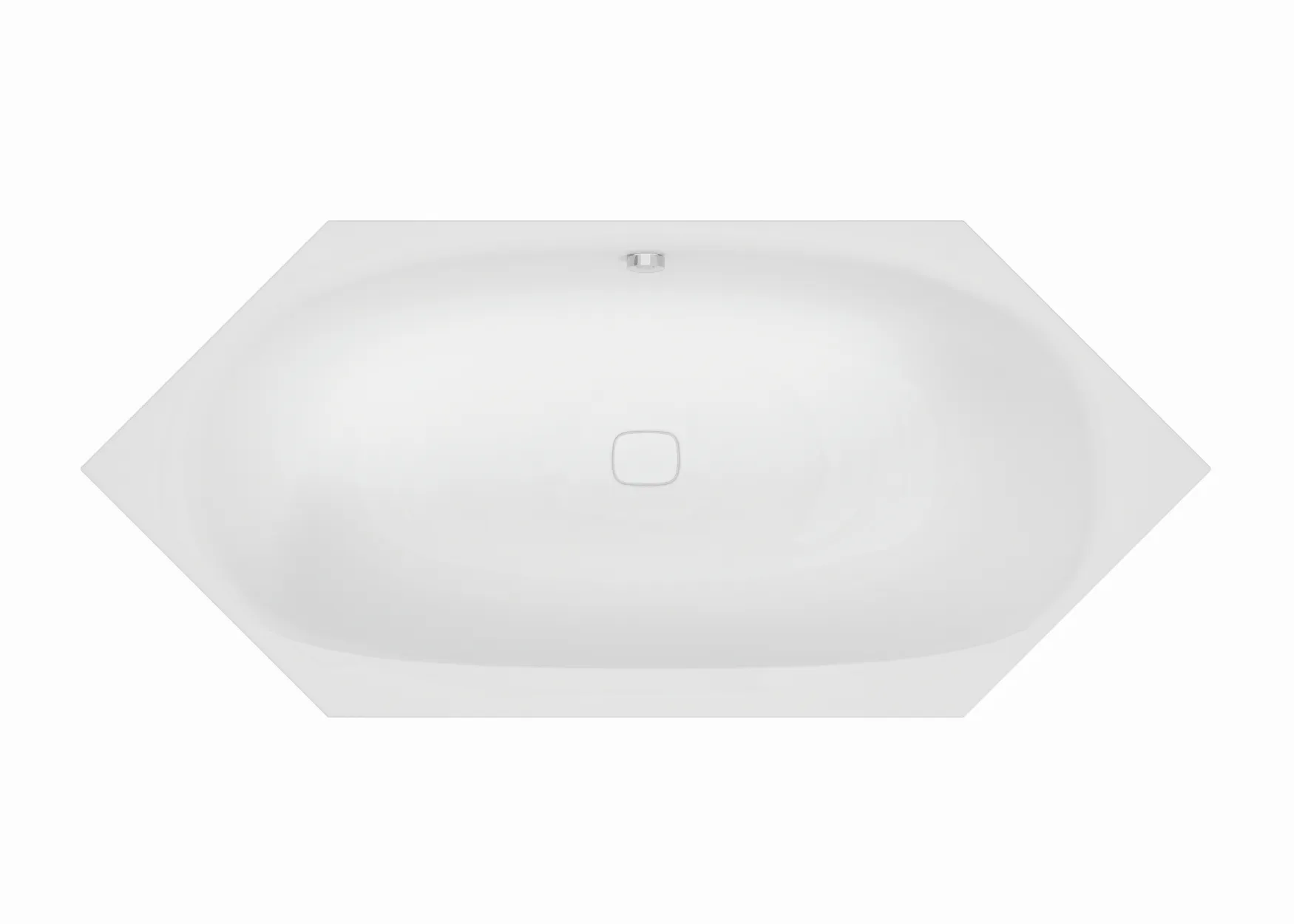 Hoesch Badewanne „iSensi“ sechseck 205 × 90 cm in Weiß Größe: 205 × 90 cm / Whirlsystem: ohne Whirlsystem Hoesch Badewanne „iSensi“ sechseck 205 × 90 cm in Weiß Größe: 205 × 90 cm / Whirlsystem: ohne Whirlsystem
