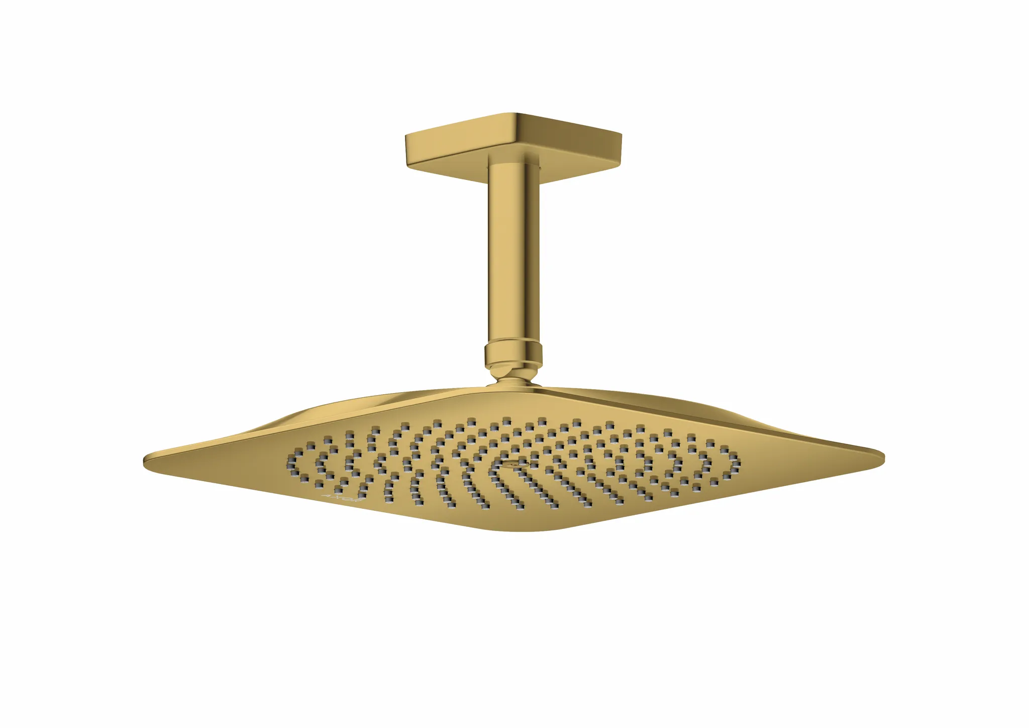 Hansgrohe AXOR Citterio C Kopfbrause 270⁄270 1jet mit Deckenanschluss, Polished Gold Optic