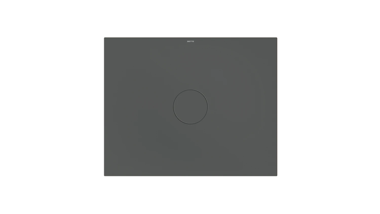 Bette rechteck Duschwanne „BetteAir“ 1000 × 800 mm mit BetteAntirutsch Pro, ohne Oberflächenveredelung, ohne Wannenträger, in Slate