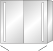 Sanipa Spiegelschrank „Alex“ 80 × 75 × 17,2 cm 