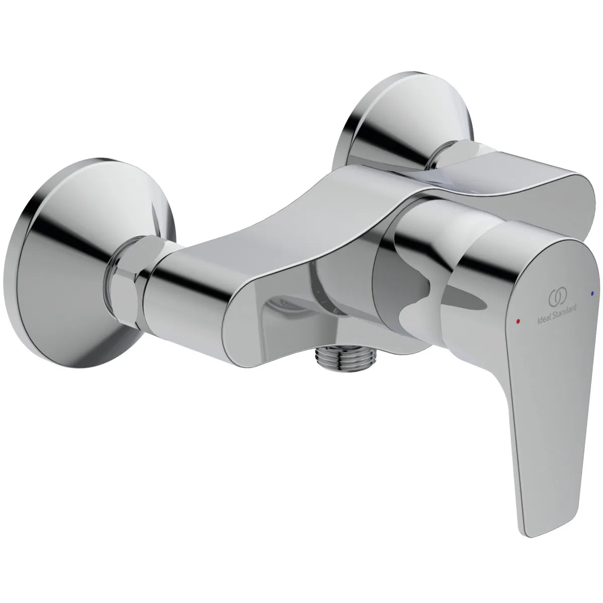 Brausearmatur Aufputz Cerafine D, Ausladung 56-63mm, Chrom Brausearmatur Aufputz Cerafine D, Ausladung 56-63mm, Chrom