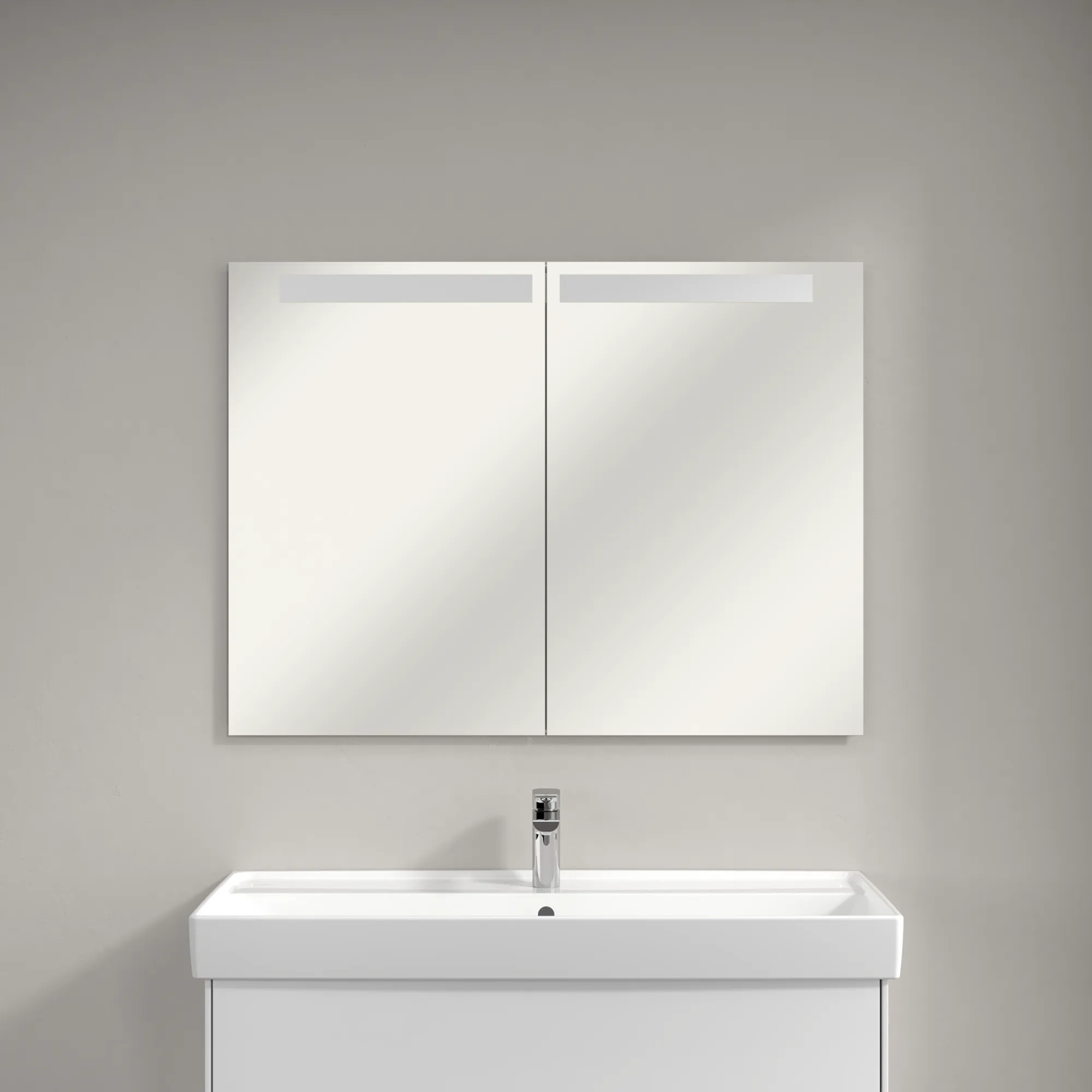 Villeroy & Boch Einbau-Spiegelschrank „My View-In“ 1001 × 747 × 107 mm in White Matt Villeroy & Boch Einbau-Spiegelschrank „My View-In“ 1001 × 747 × 107 mm in White Matt