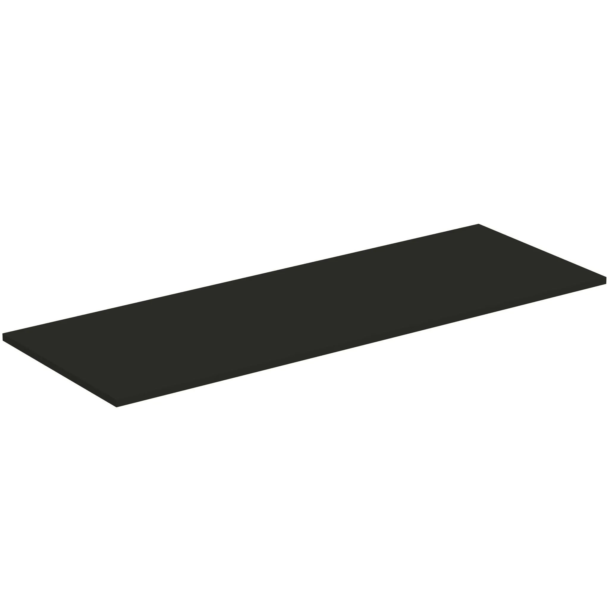 Waschtischplatte i.life B ohne Ausschnitt 1404x506x18mm Weiß matt