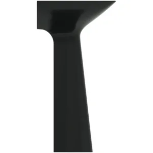 Waschbecken „Tipo-Z“ 74 × 47 × 90 cm, Hahnlochposition mittig in Schwarz Waschbecken „Tipo-Z“ 74 × 47 × 90 cm, Hahnlochposition mittig in Schwarz