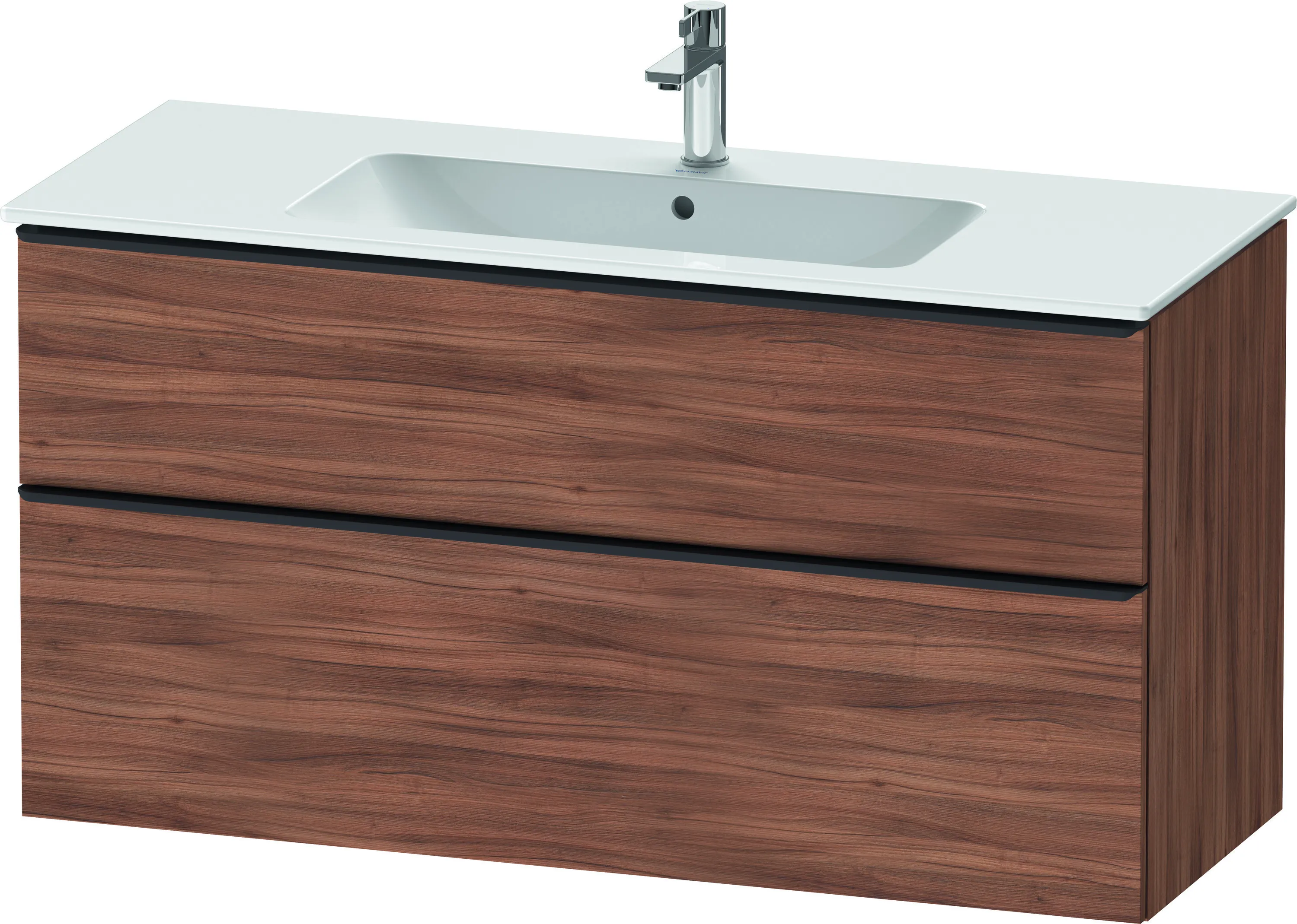 Duravit Waschtischunterschrank wandhängend „D-Neo“ 121 × 62,5 × 46,2 cm Nussbaum Natur Duravit Waschtischunterschrank wandhängend „D-Neo“ 121 × 62,5 × 46,2 cm Nussbaum Natur