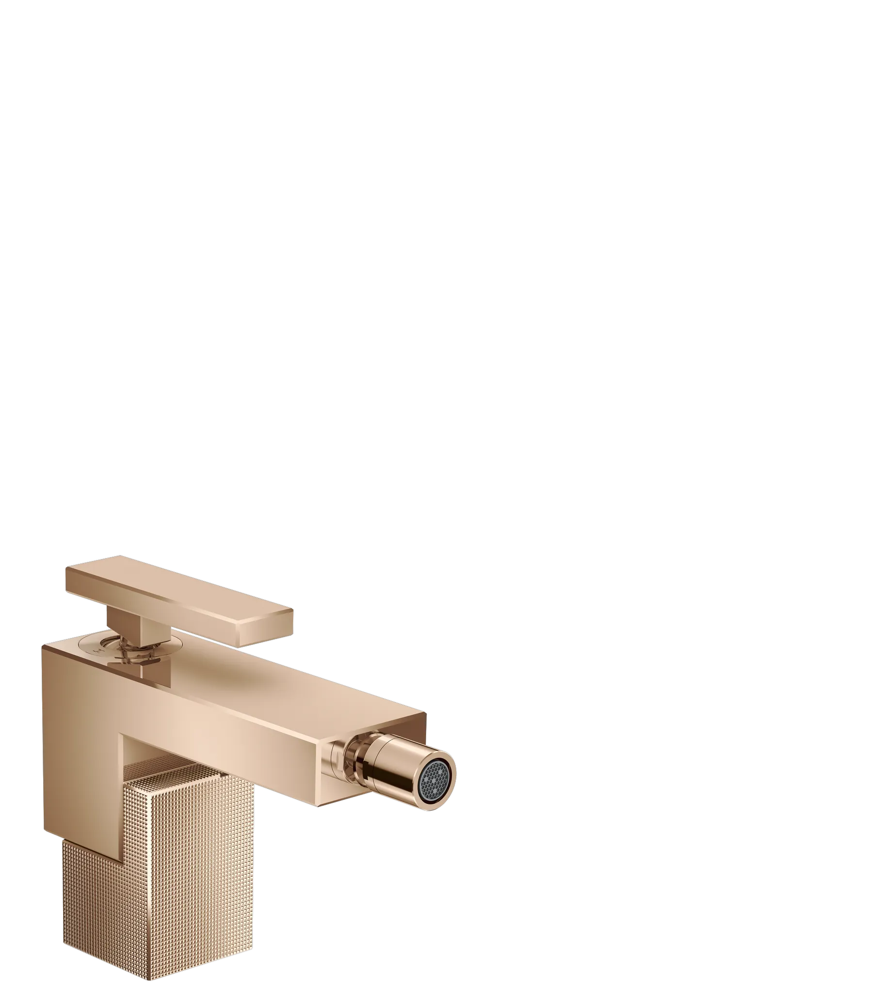 Hansgrohe AXOR Edge Bidetmischer - Einhebel-Bidetmischer mit Push-Open Ablaufgarnitur, Diamantschliff PRG, Ausladung 149 mm, Auslaufhöhe 99 mm Hansgrohe AXOR Edge Bidetmischer - Einhebel-Bidetmischer mit Push-Open Ablaufgarnitur, Diamantschliff PRG, Ausladung 149 mm, Auslaufhöhe 99 mm
