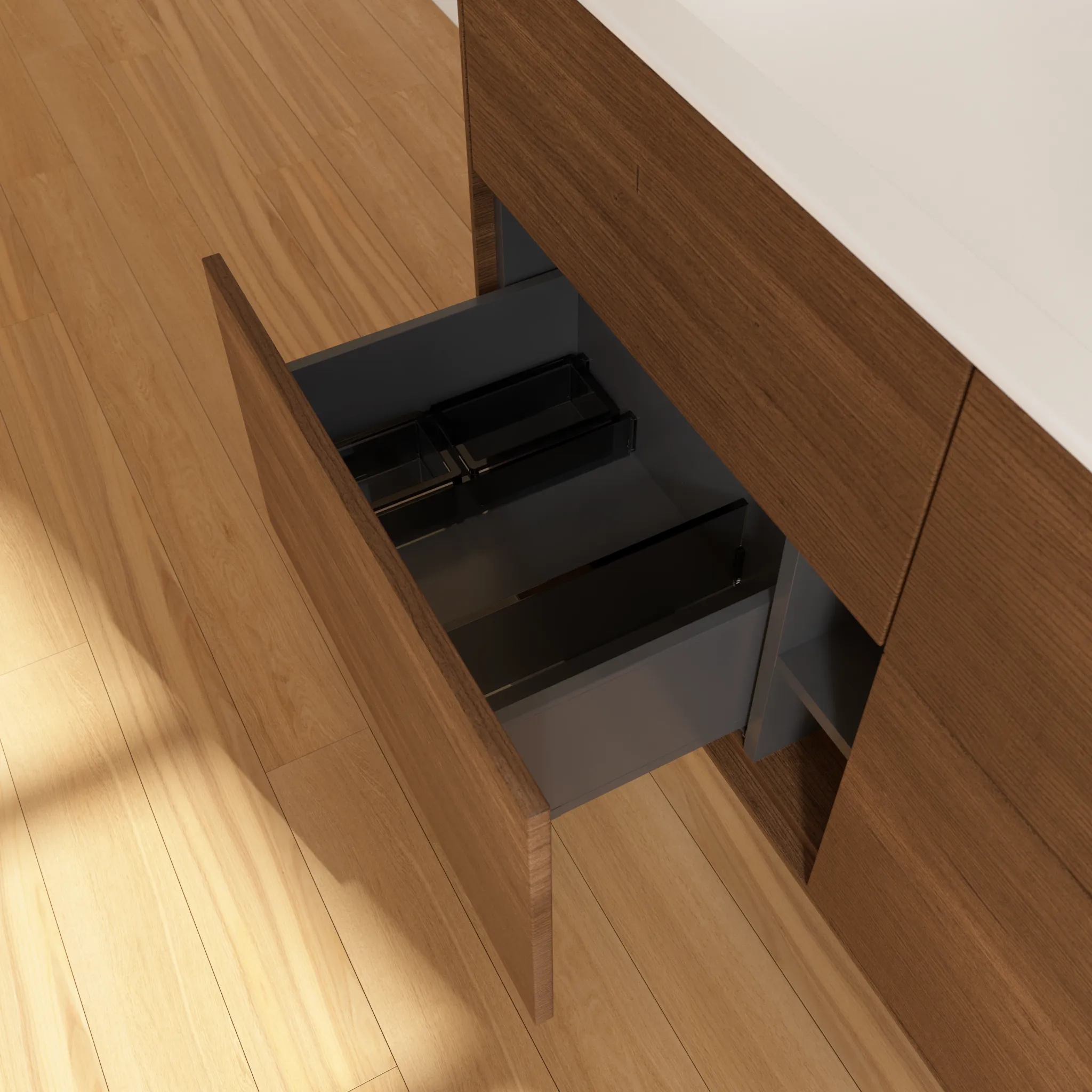 Villeroy & Boch Waschbeckenunterschrank Finion F05, 1196x591x498mm, Eckig