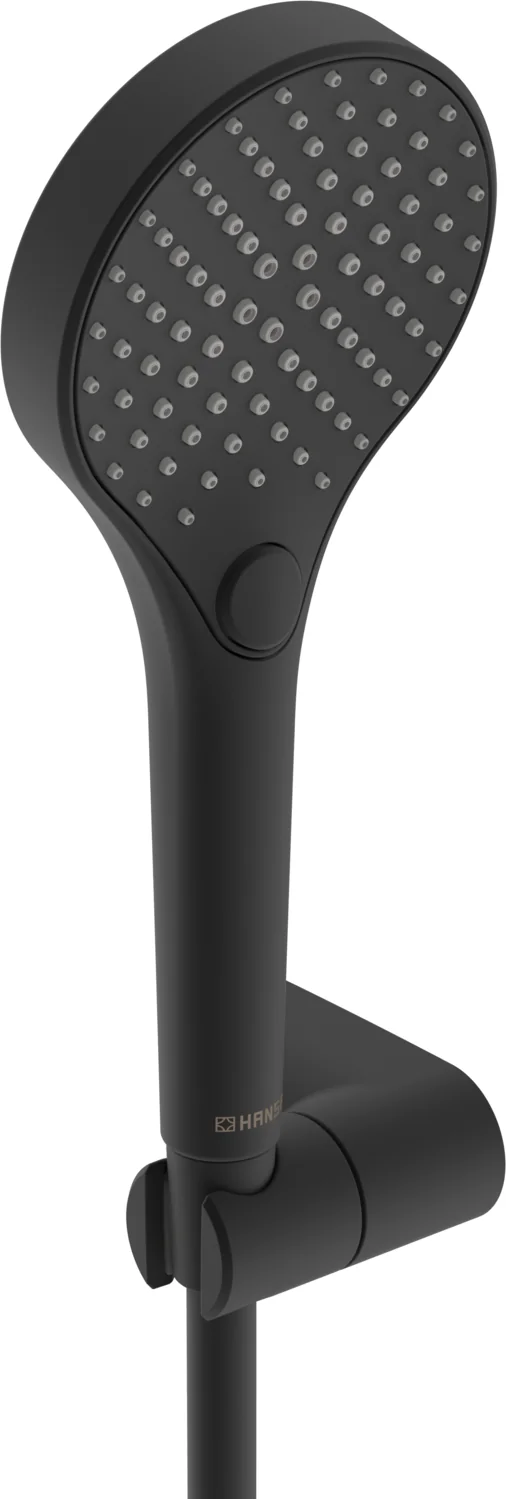 HansaVIVA Handbrausegarnitur HansaVIVA 4417 Matt-Schwarz