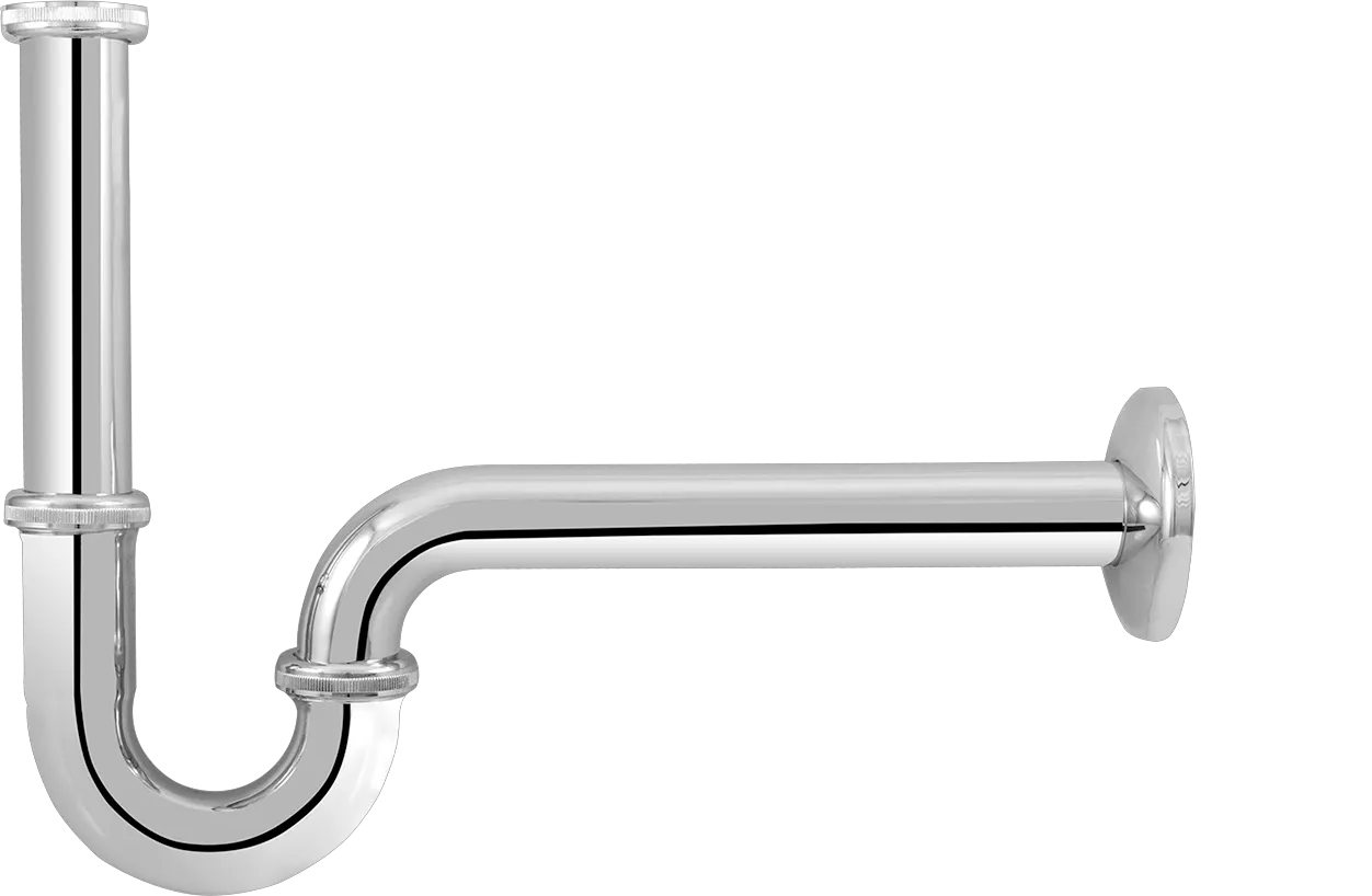 Röhrengeruchverschluss ″Plus″ 1 1/4″ MS vc, geprüft nach DIN 19545 + EN 274