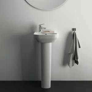 Waschbecken „i.lifeA“ 35 × 30 × 15 cm, Hahnlochposition links Waschbecken „i.lifeA“ 35 × 30 × 15 cm, Hahnlochposition links