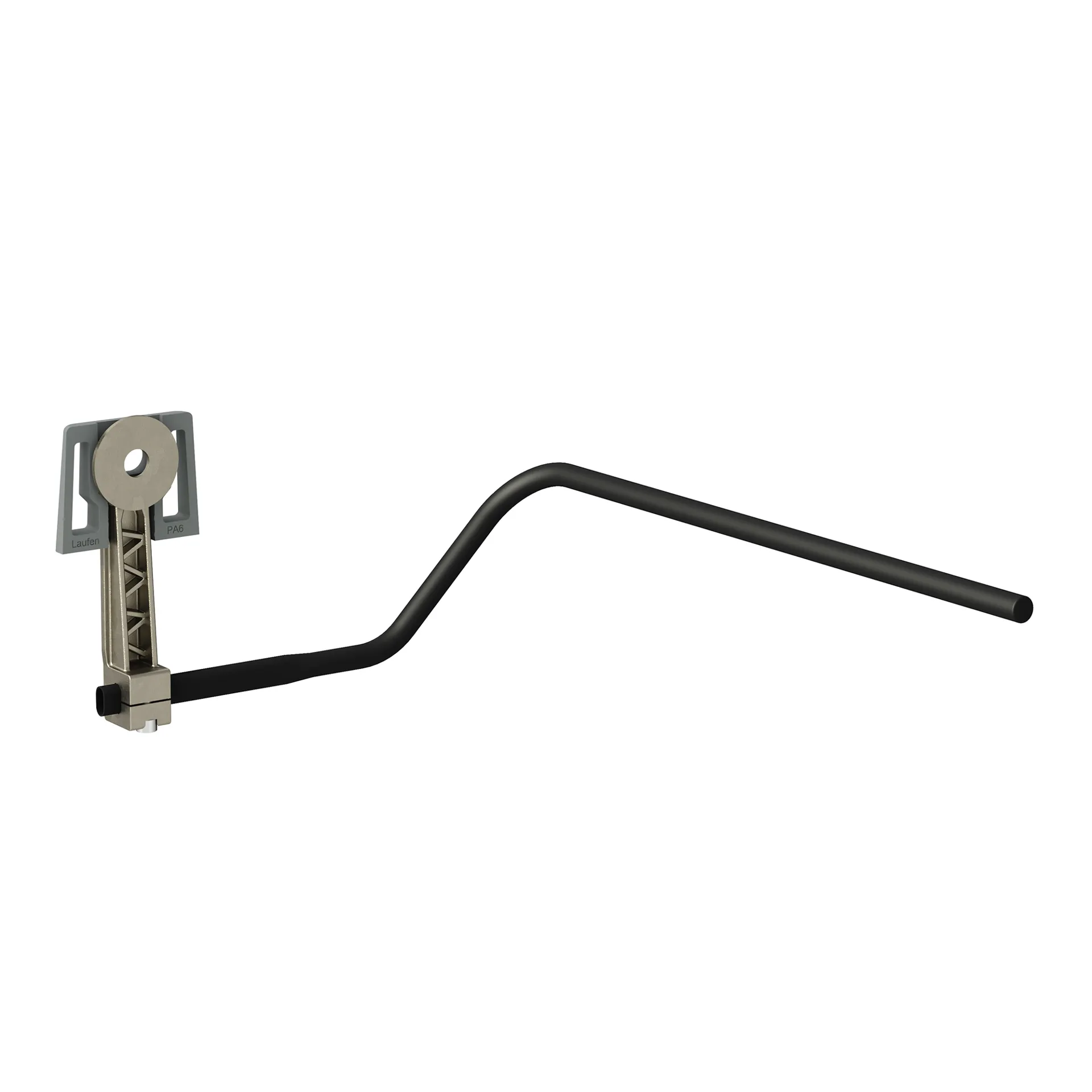 Laufen Handtuchhalter „LANI“ in Aluminium, schwarz matt Laufen Handtuchhalter „LANI“ in Aluminium, schwarz matt