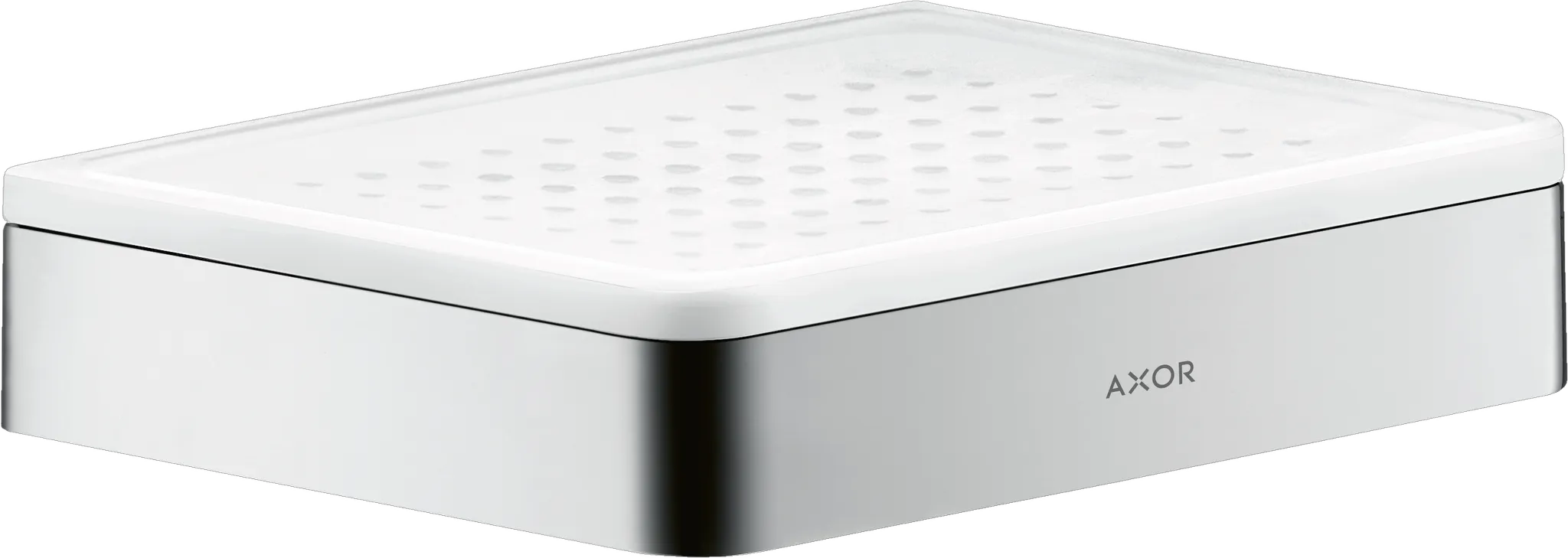 Hansgrohe AXOR Universal Softsquare Seifenschale/ Ablage, Chrom Hansgrohe AXOR Universal Softsquare Seifenschale/ Ablage, Chrom