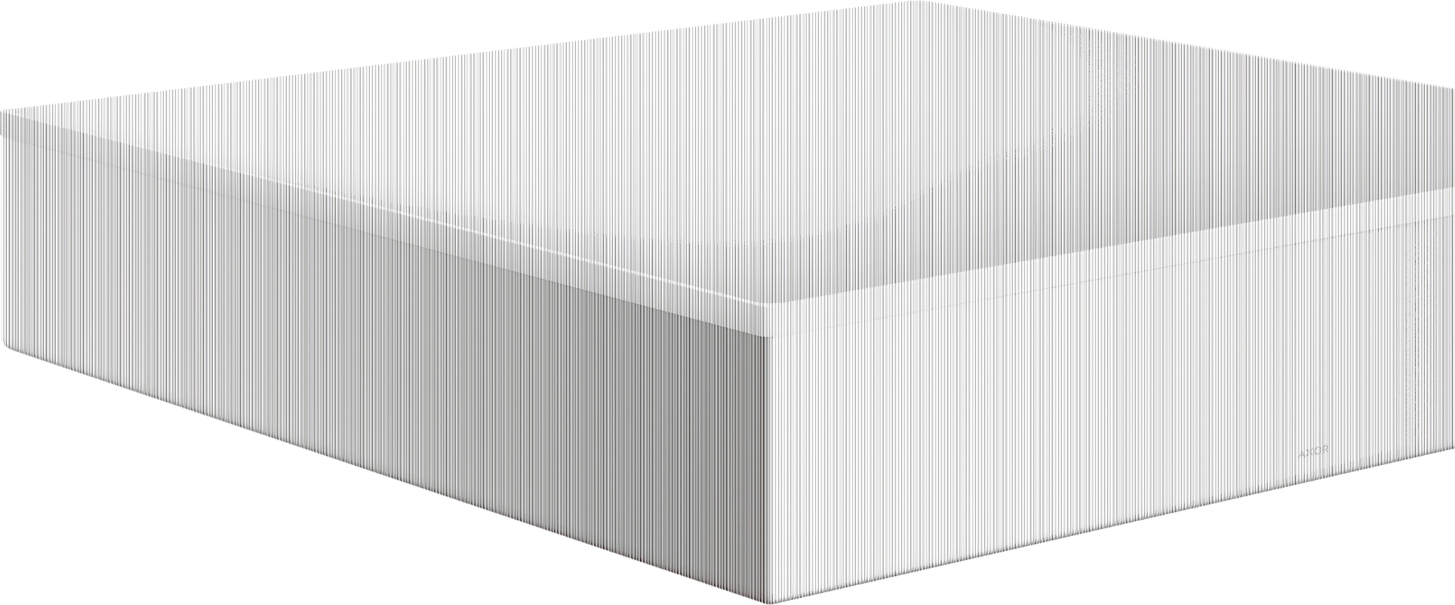 Hansgrohe AXOR Suite Waschbecken & Badewannen Aufsatzwaschtisch 400⁄400 ohne Hahnloch und Überlauf, Chrom Hansgrohe AXOR Suite Waschbecken & Badewannen Aufsatzwaschtisch 400⁄400 ohne Hahnloch und Überlauf, Chrom