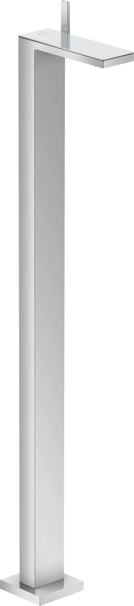 AXOR MyEdition Einhebel-Waschtischmischer bodenstehend mit Push-Open Ablaufgarnitur ohne Platte Chrom