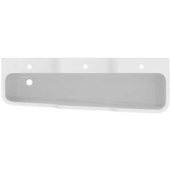 Reihenwaschtisch Contour 21 Schools 3 Hahnlöcher ohne Überlauf 1300x430x155 Weiß Reihenwaschtisch Contour 21 Schools 3 Hahnlöcher ohne Überlauf 1300x430x155 Weiß