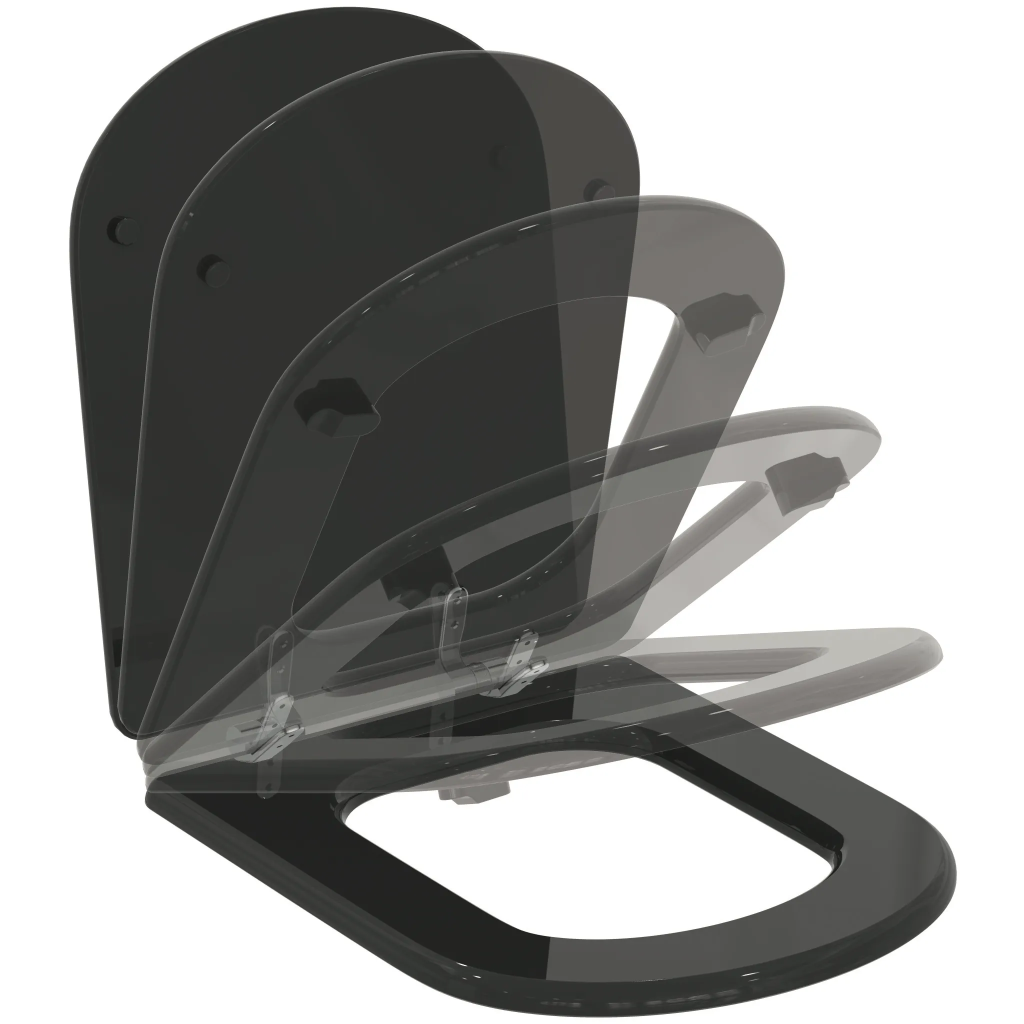 Ideal Standard WC-Sitz „Calla“ in Schwarz Ideal Standard WC-Sitz „Calla“ in Schwarz