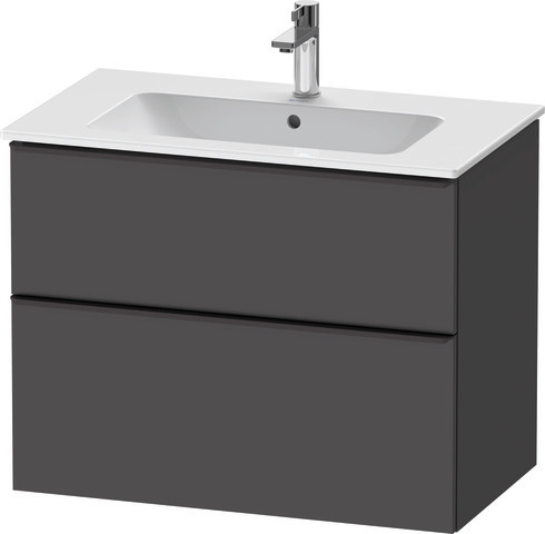 Duravit Waschtischunterschrank wandhängend „D-Neo“ 81 × 62,5 × 46,2 cm