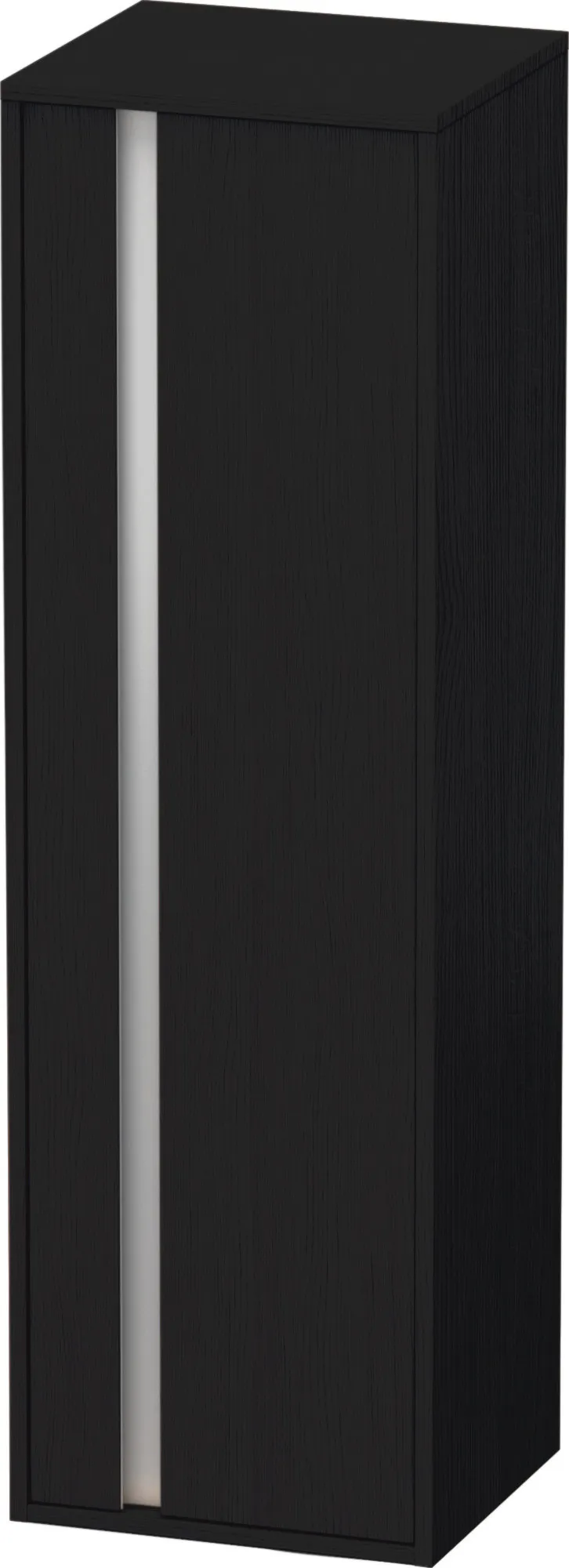 Duravit Halbhochschrank „Ketho“ 40 × 132 × 36 cm Eiche Schwarz