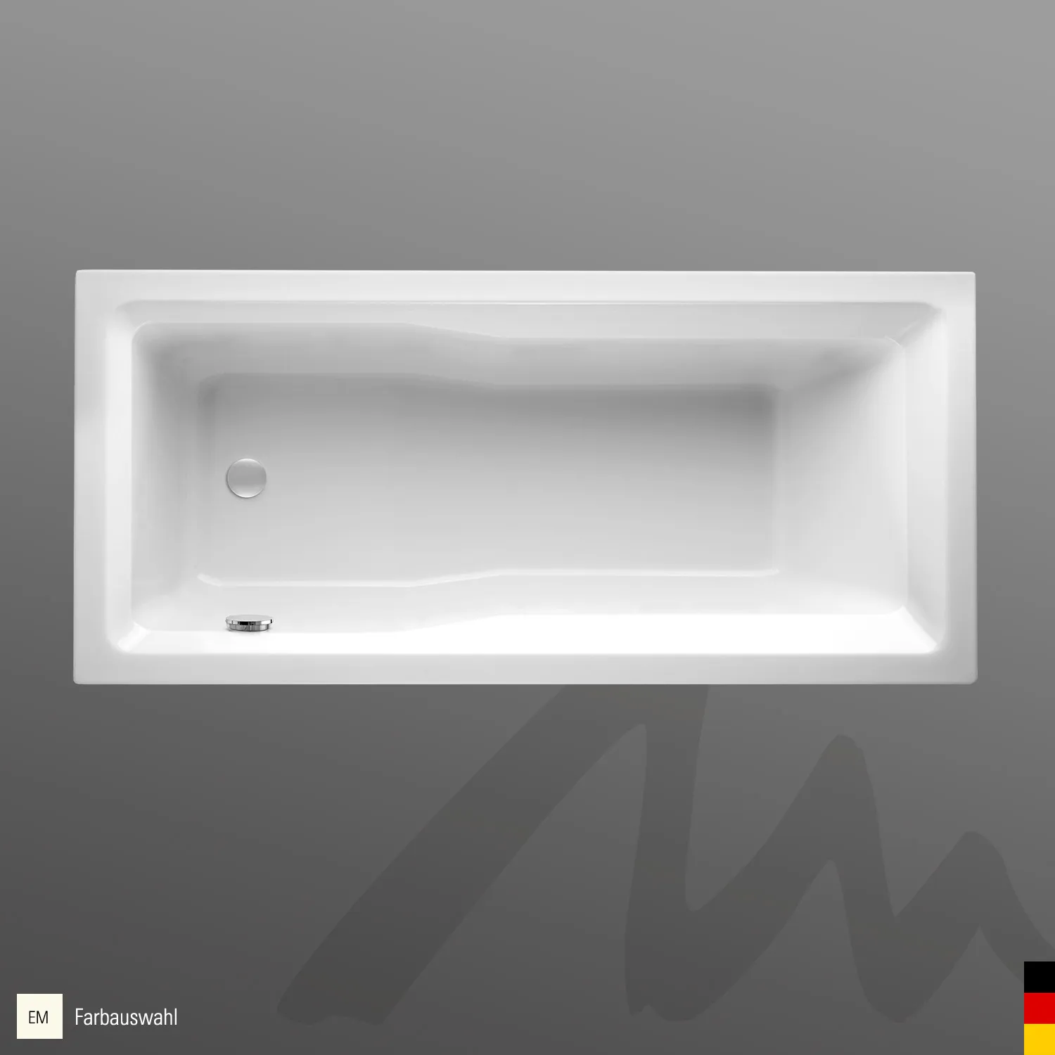 Mauersberger Acryl-Badewanne jatro 165⁄75