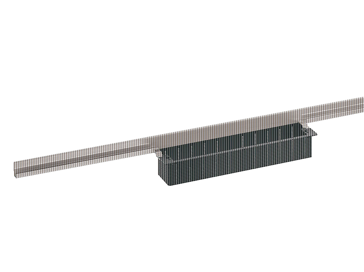 Duschrinne CeraWall Individual messing matt, 1200 mm