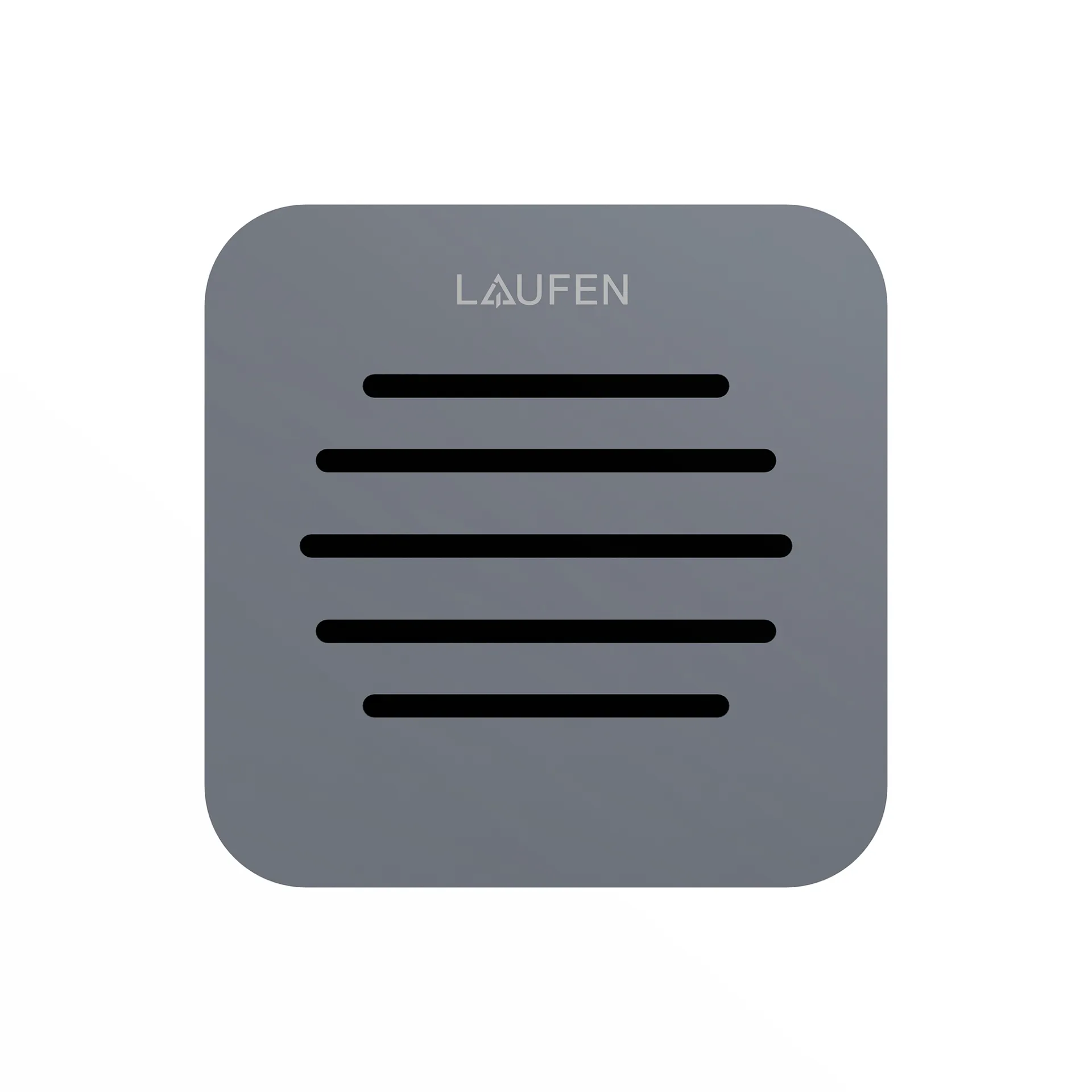 Laufen Siphonabdeckung „PRO“ in Anthrazit