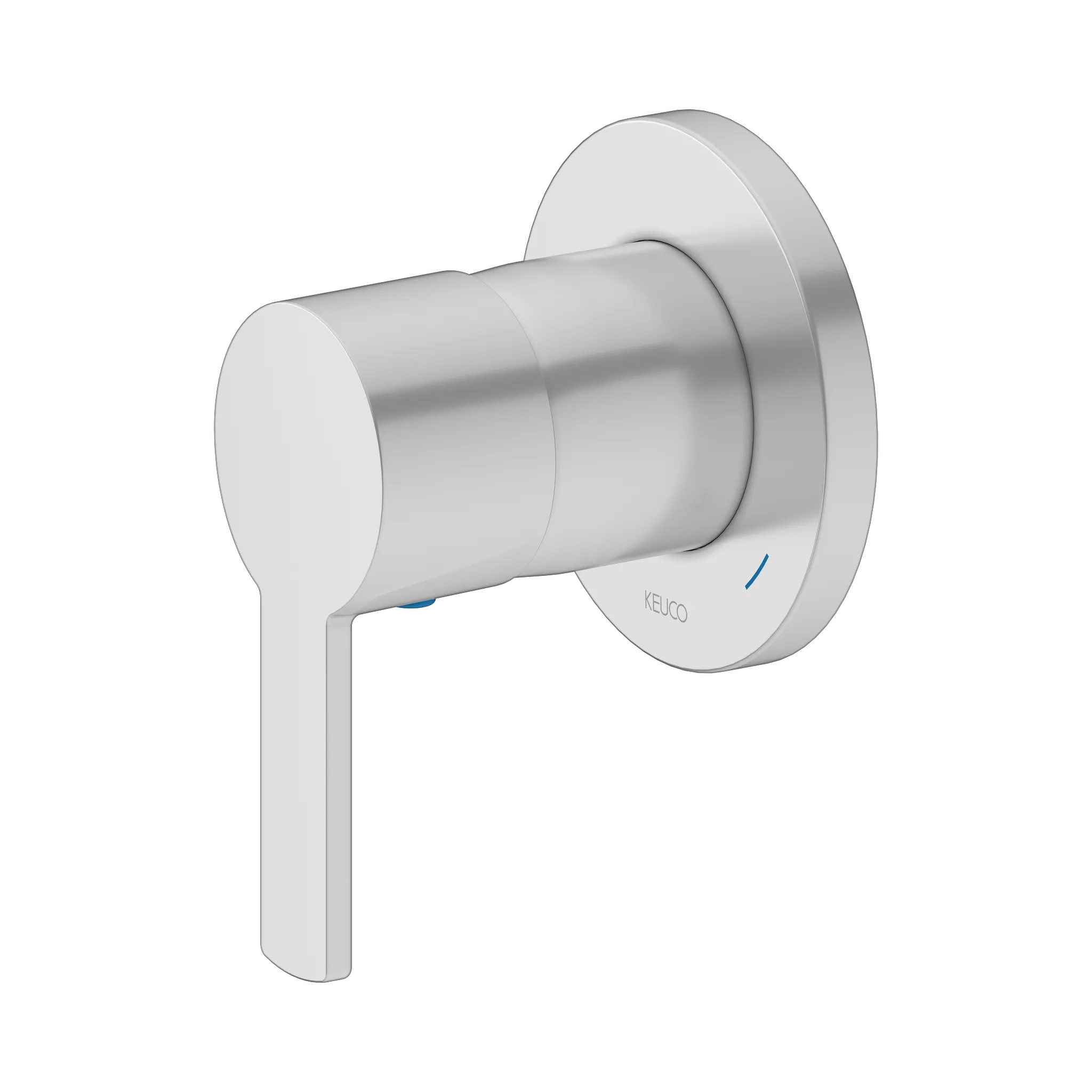 KEUCO PLAN BLUE Einhebelmischer Unterputz Aluminium-finish KEUCO PLAN BLUE Einhebelmischer Unterputz Aluminium-finish