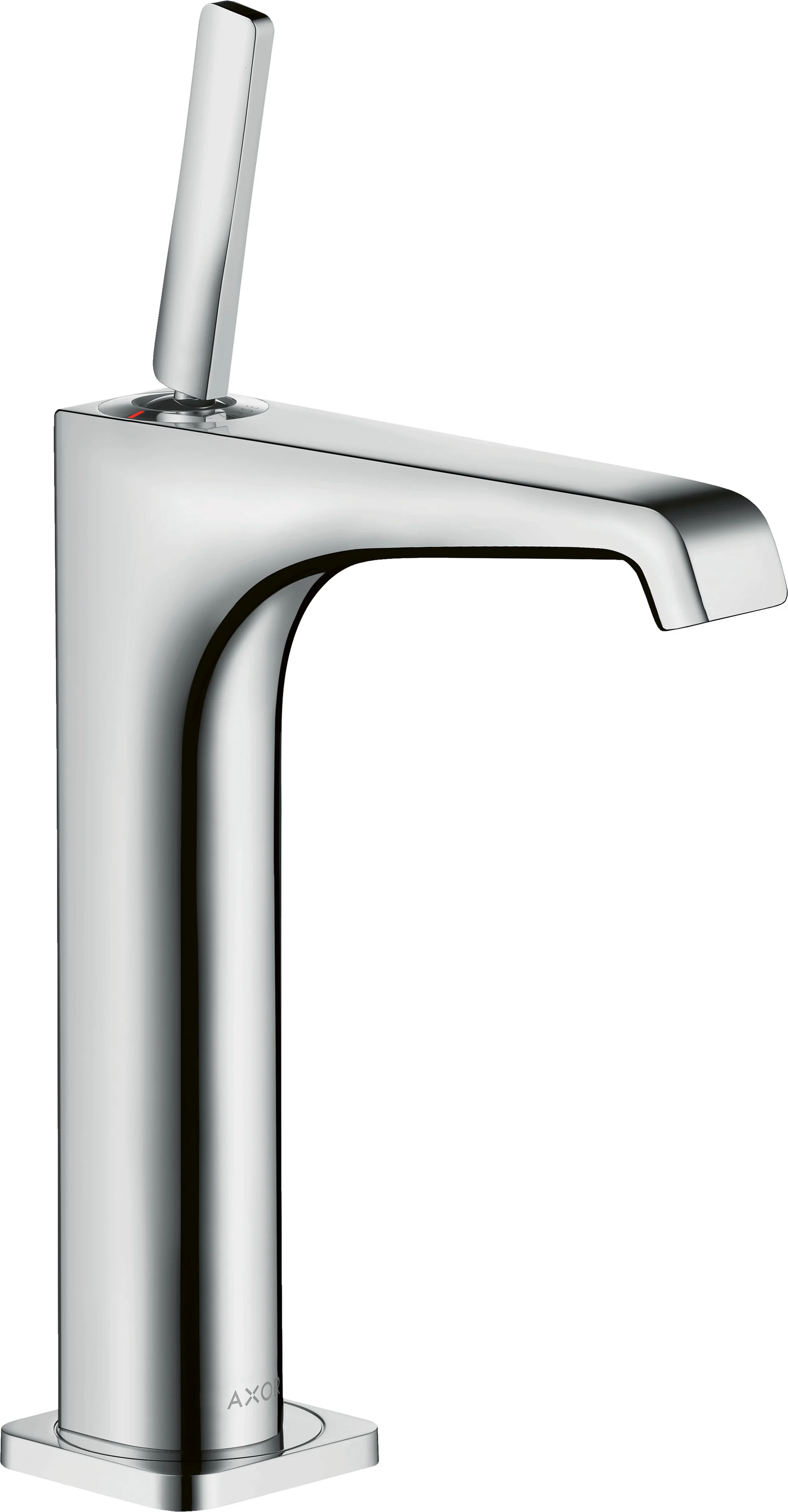 Hansgrohe AXOR Citterio E Einhebel-Waschtischmischer 190, Chrom, Ausladung 143 mm, Auslaufhöhe 189 mm
