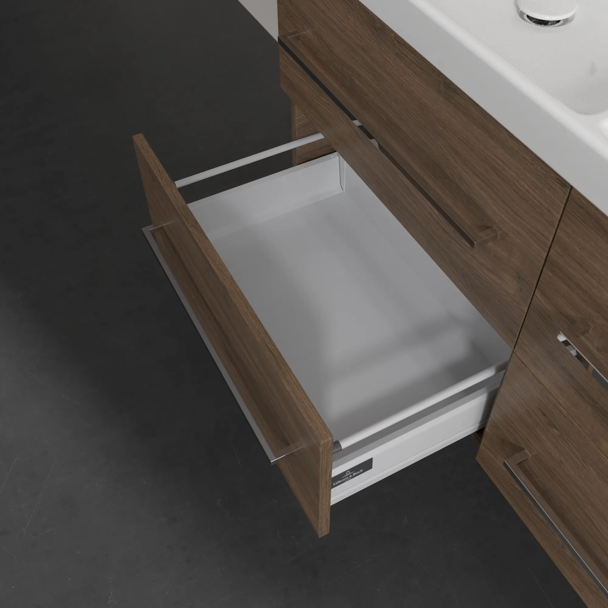 Villeroy & Boch Avento Unterschrank für Unterbauwaschbecken 1180x514x484 mm, Arizona Oak
