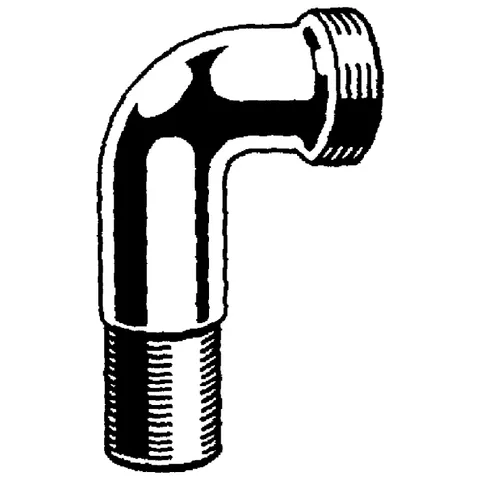 Anschlusswinkel 12477, Außengewinde 3/4'' x 1''
