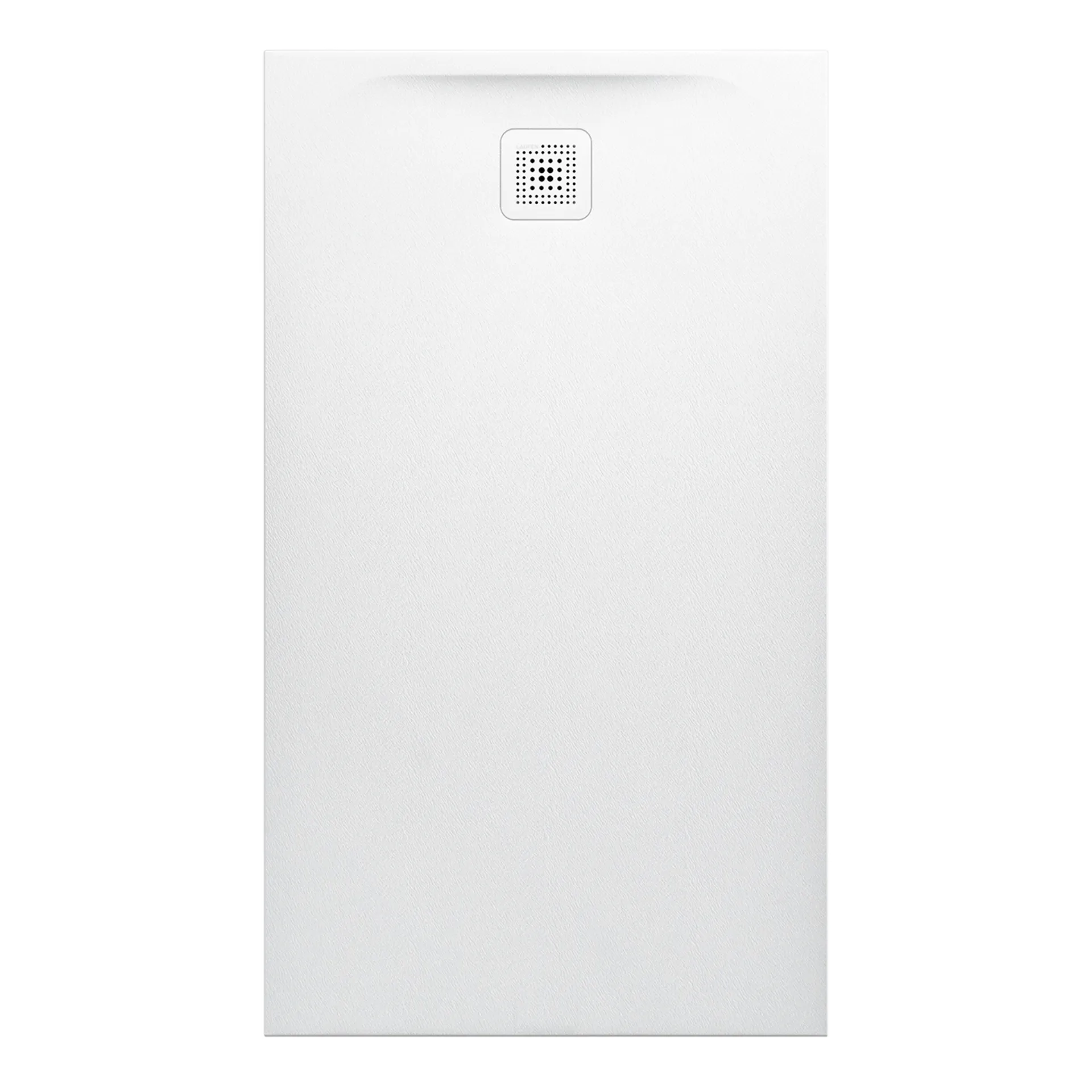 Laufen rechteck Duschwanne „Pro“ Ablauf kurze Seite 1400 × 800 mm in Anthrazit